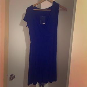 Blue cocktail dress
